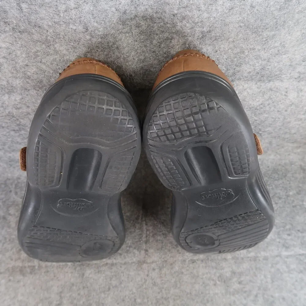 Dr Comfort Shoes Mens 8.5 Dress Leather Frank Diabetic Comfort Adjustable Strap
